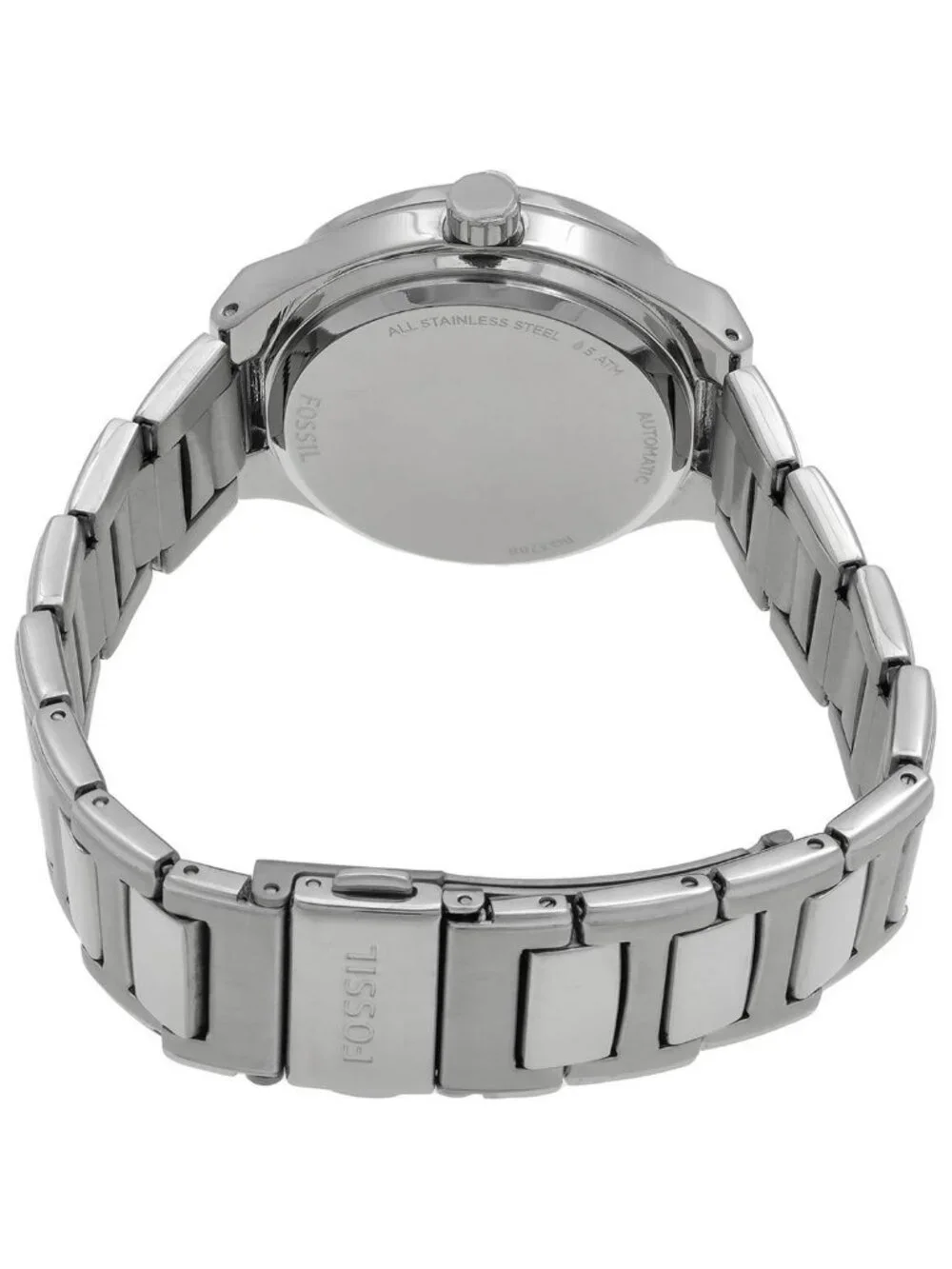 NWT Fossil Eevie Automatic White Dial Ladies Watch